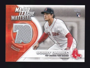 Serie Actualización Topps 2021 #MLM-DB BOBBY DALBEC Material de Grandes Ligas Reliquia Novato - Imagen 1 de 2