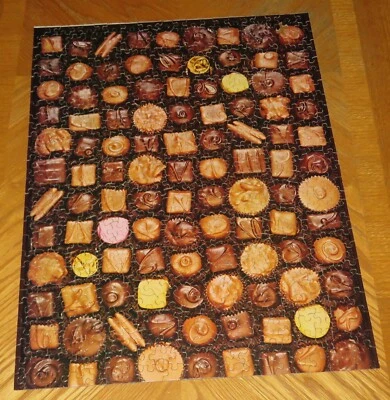 Vintage 1975 Springbok Puzzle - The Chocolate Box - Assembled Missing 1 Piece - Image 1 of 4