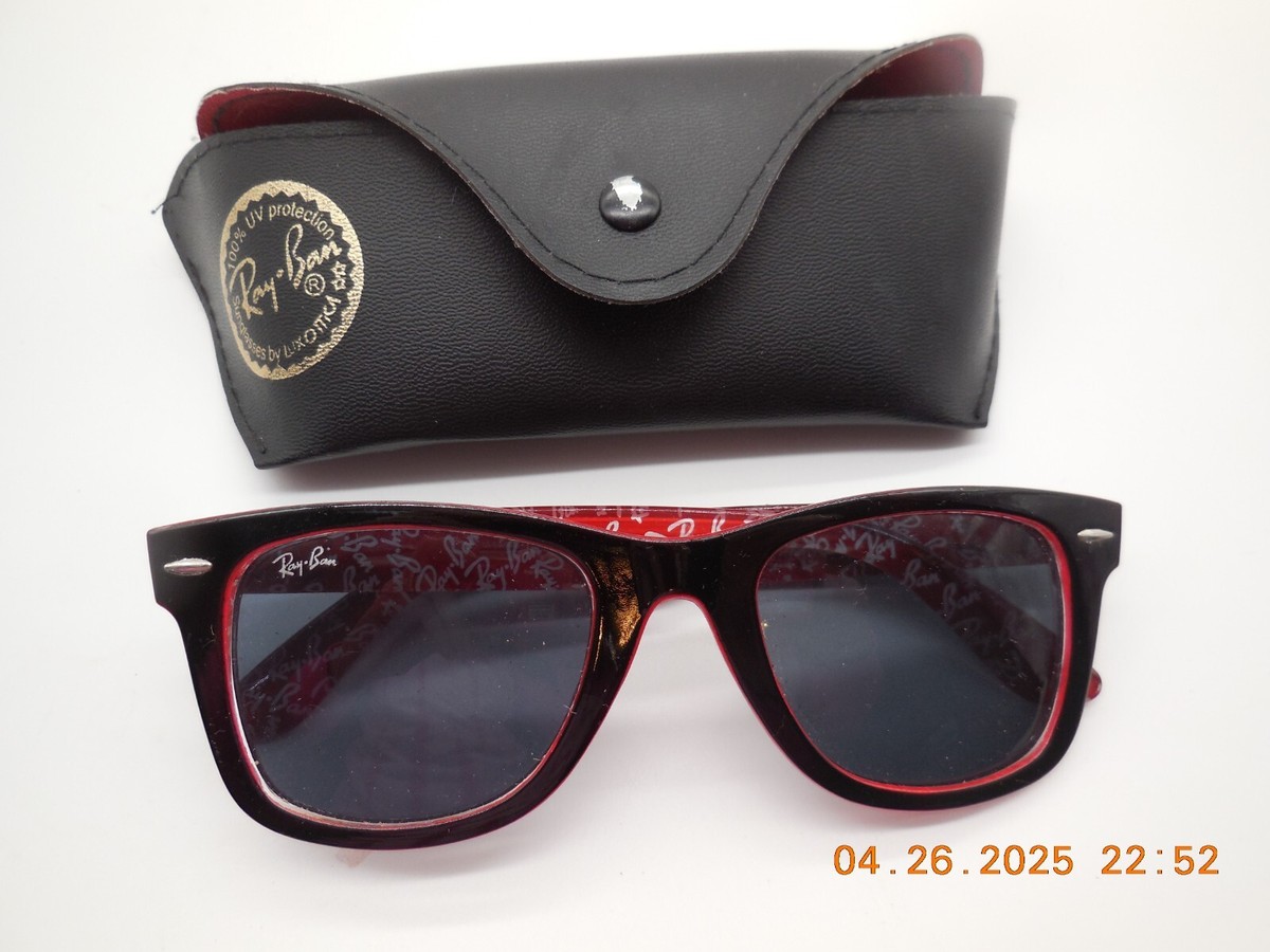 ray ban wayfarer black red products for sale | eBay ray ban wayfarer black red products for sale | eBay