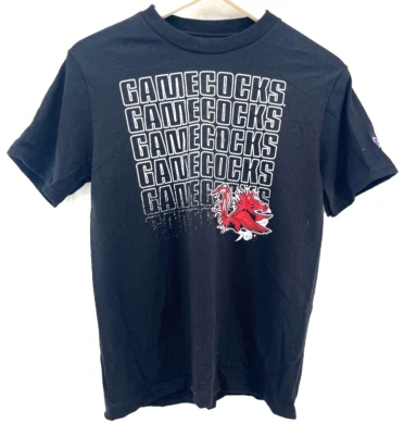 NUEVA Camiseta Negra Campeón Gamecocks Carolina del Sur USC Juvenil Niños M (7-8) Foto 1 de 4