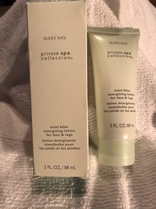 Mary Kay Private Spa Mint Bliss Energizing Lotion For Feet And Legs - Picture 1 of 1