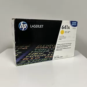 NEW Genuine HP 641A C9722A Yellow Toner Cartridge For LaserJet 4600 4610 4650 - Picture 1 of 5