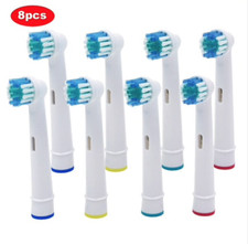8 x RECAMBIOS COMPATIBLE CON CEPILLO DE DIENTES ELECTRICO CABEZAL BRAUN ORAL B