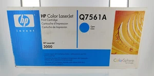 HP 3000 Cyan Original Laserjet Toner Cartridge (Q7561A) - Picture 1 of 5
