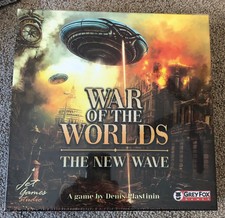 WAR OF THE WORLDS THE NEW WAVE + playmat -  Grey Fox Games - new board game