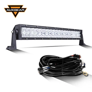 AUXBEAM 22" INCH LED Work Light Bar Driving Fog w/ Wiring Offroad Pickup Truck - Picture 1 of 12