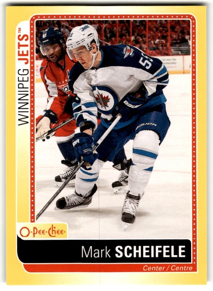 2013-14 O-Pee-Chee Stickers Mark Scheifele #S-MS Winnipeg Jets - Image 1 of 2