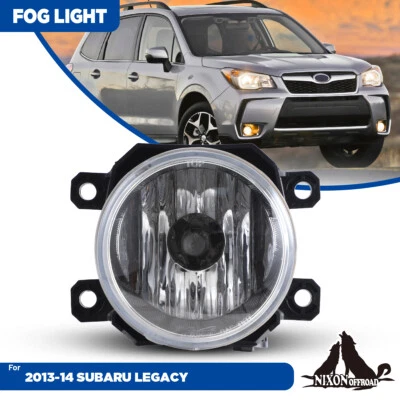 Fog Light For 2017-2023 Subaru Impreza/2013-2014 Subaru Legacy Clear Bumper Lamp - Изображение 1 из 4