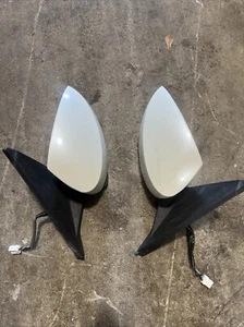 2003-2008 Nissan 350z RIGHT LEFT SIDE REAR VIEW DOOR MIRROR White - Picture 1 of 5