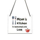 Mom's Kitchen is seasoned with Love , Gift for Mom,Gift Idea for Mother's Day 