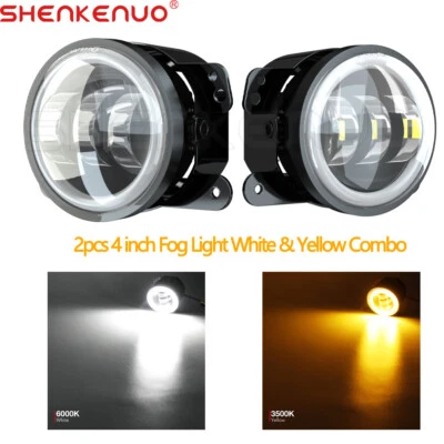 Pair Super Bright LED Front Bumper Fog Light Bulbs For Ford Ranger PX 2011-2018 - Image 1 of 4