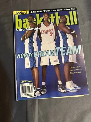 October 2001 Beckett Basketball Card Monthly #135 - L.Odom, D.Miles, Elton Brand Foto 1 de 4