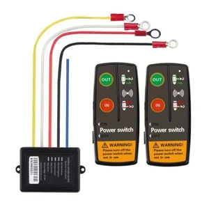 DC12V 24V Universale Telecomando Wireless Per Verricello Argano Camion Jeep ATV - Imagen 1 de 2