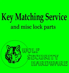 Key Matching Service and Lock Pawl - Picture 1 of 1
