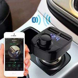 Auto Wireless FM Transmitter Adapter Bluetooth 5.0 2USB PD Ladegerät AUX Freisprecheinrichtung - Bild 1 von 9