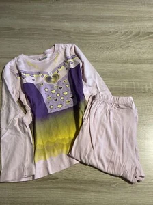 Pyjama Schlafanzug gr 98 104 Mädchen Herzen - Bild 1 von 4