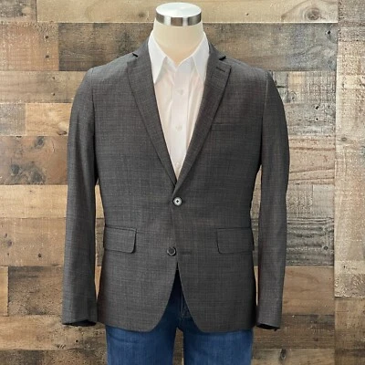 Abrigo Blazer Deportivo INC International Concepts Para Hombre Mediano 38/40R Chaqueta Gris Ajustada Foto 1 de 4