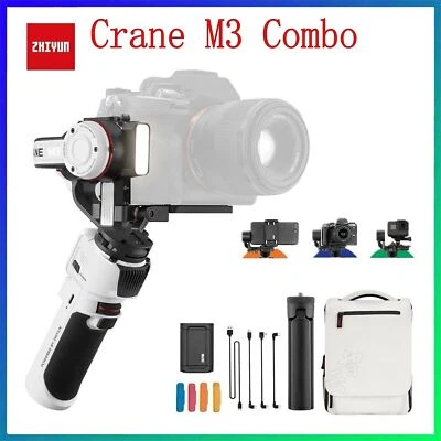 Zhiyun Crane M3 Combo 3-Axis Handheld Gimbal Stabilizer for Mirrorless Cameras - Image 1 of 4