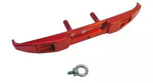 Racers Edge - Aluminum CNC Rear Bumper for Axial SCX6, Orange - Picture 1 of 1