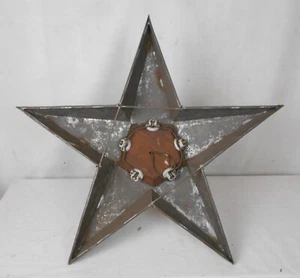 LUZ COLGANTE DE TECHO ESTRELLA DE ESTAÑO DE COLECCIÓN - Imagen 1 de 8