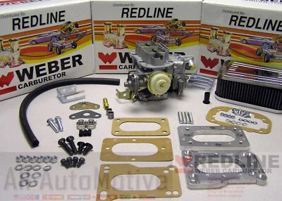Toyota Pickup 20R 22R Weber Carburetor Conversion Kit - Genuine Redline K746 Kit - Image 1 of 4
