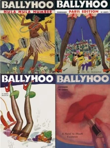 BallyHoo -  Girls Gals Gags Humor Risque Comics Magazine - 15 Old Issues on DVD - Picture 1 of 24