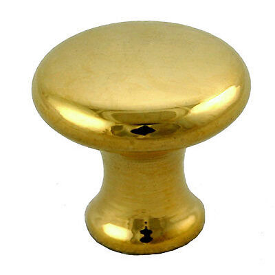 Globe Wernicke® Bookcase Polished Door Knobs (pair). 99% Perfect Dimensionally!! • 20£