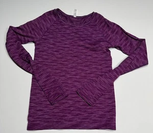 Athleta Momentum Space Dye Top Damen Langarm Training Sport Laufen Gr. S - Bild 1 von 10