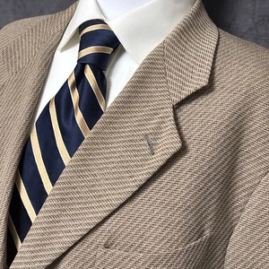 Vintage Armani Collezioni Sport Coat 44S Beige Italy Classic Business Blazer 90s - Picture 1 of 15