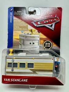 Disney Pixar Cars Van Scanlane Deluxe RV Die-Cast 2017 Dinoco 400 Mattel New - Imagen 1 de 10