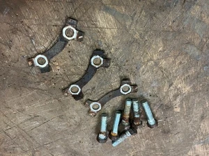 YAMAHA XS250 FRONT DISC BOLTS AND TABS /RD250/RD400/XS400 DISC BOLTS - Picture 1 of 1