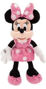 Disney Store Official Minnie Mouse Plush Toy 35cm 14 inch Pink - Picture 1 of 9