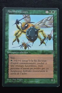 Magic The Gathering MTG KILLER BEES FRENCH Renaissance LP Lightly Played - Picture 1 of 2