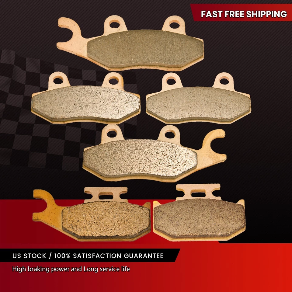 F R Performance Brake Pads for Yamaha Rhino 660 Yxr660f YXR 660f 2004-2007