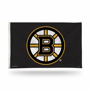   Bandera Boston Bruins NHL 3X5 Interior Exterior Poste Bandera Hombre Cueva OFERTA REAL - Imagen 1 de 1