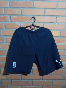 West Bromwich Albion Training Football Soccer Shorts Pockets Puma Men Size L - Picture 1 of 7