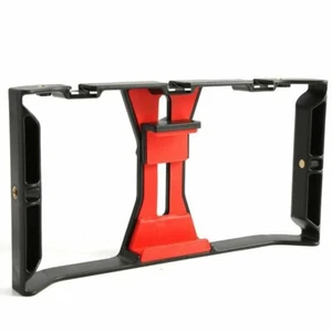 Phone Rig Grip Handheld Video Flim Filmmaking Mount Tripod Stabilizer Smartphone - Picture 1 of 24