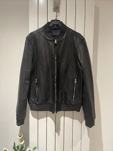 Rare Allsaints Leather Jacket. Size Medium 🤩🔥🤩🔥 - Picture 1 of 15