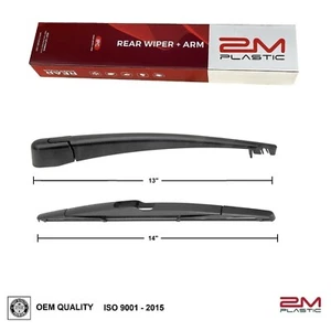 Brazo y cuchilla limpiaparabrisas trasero para MAZDA 3 2004 - 2009 FABRICANTE DE EQUIPOS ORIGINALES calidad BP4K-67-421 - Imagen 1 de 3
