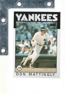 1986 Topps #180 Don Mattingly 3rd YEAR! EXMT/NM+ Sharp! YANKEES - Picture 1 of 1