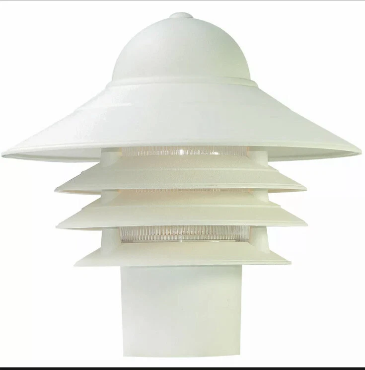 Acclaim Lighting 87 White Mariner 1-Light 10"H Post Light