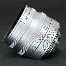 Leica Summicron L50mm F/2 Silver(L39 screw mount) -Near Mint- #139