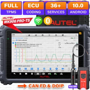 Autel MaxiCOM MK906 Pro-TS Car Diagnostic Scanner Bidirectional Full TPMS Coding - Picture 1 of 12