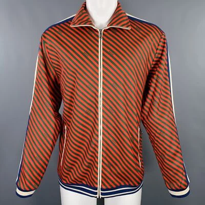 Chaqueta Jersey Técnico GUCCI Talla M Rojo Verde Elástico Poliéster Algodón Foto 1 de 4