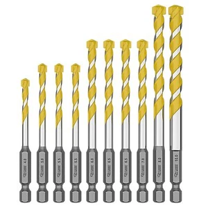 SabreCut Multi Construction Impact Drill Driver Bits Hammer Wood Metal HEX - Picture 1 of 14
