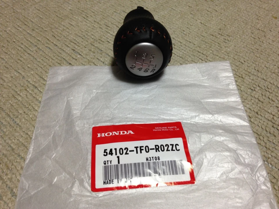 HONDA FIT/JAZZ SHIFT KNOB 54102-TF0-R02ZC GE8 HYBRID GP4 GENUINE Foto 1 de 1