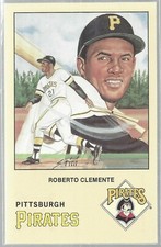 Vintage Roberto Clemente 1990 Estate of Roberto Clemente Post Card # 8