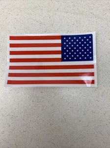 Calcomanía bandera americana adhesiva (colocar en el interior de la ventana) - Imagen 1 de 3
