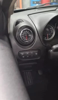 Porta Manometro Alfa Romeo Mito  60mm CARBON LOOK - Immagine 1 di 3