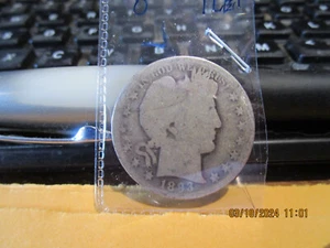 1893 O Barber Half  AG - Picture 1 of 6